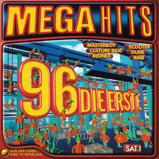 Megahits 96 - Die Erste 1996 - CD-1 - Megahits 96 - Die Erste 1996 - CD-1.jpg
