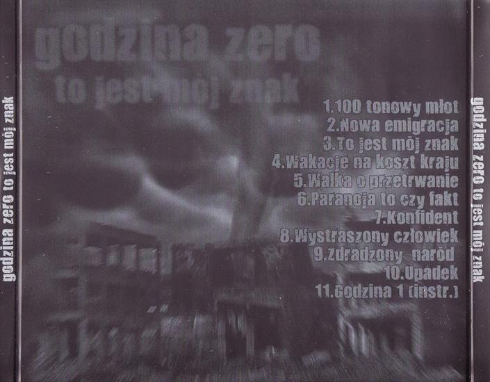 2009. Godzina Zero - To jest mój znak - Godzina Zero - To jest moj znak 4.jpg