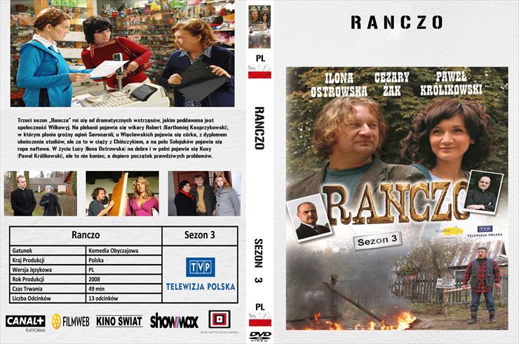 Okładki DVD Polskie Filmy i Seriale - Ranczo-Sezon-3.gif