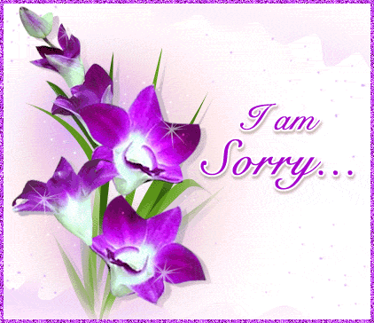 GIFY kwiaty - I-m-Sorry-Purple-Flowers.gif